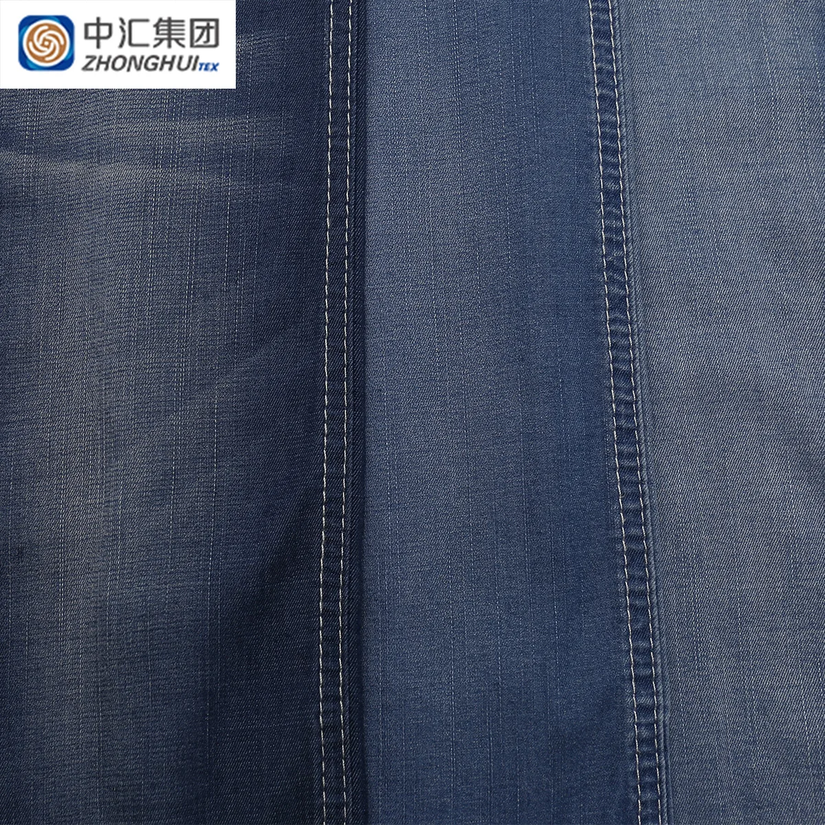 Factory Hot Sale Tencel Polyester Viscose Blend Twill Denim Fabric for  Summer Jean Pants