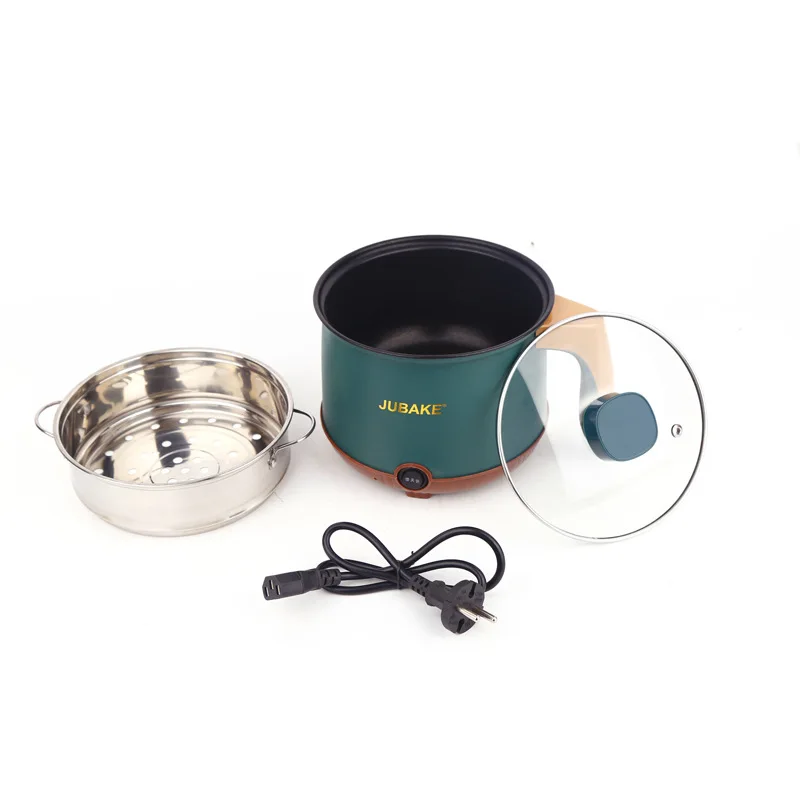 2024 New Arrival Electric Cooking Pot 18CM Mini Steamer Pot Household Non-stick Noodles Hot Pot Portable Frying Pan