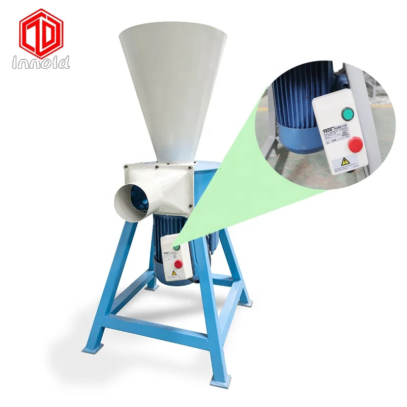 Plastic Shredder Grinder  Bumper Plastic Crusher Dual Low Noise Slow Plastic Crusher 4KW