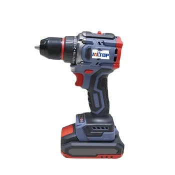 21V Lithium Electric Hand Drill Variable Speed Household Rechargeable Screwdriver Brushless Motor Impact Type OEM Customizable