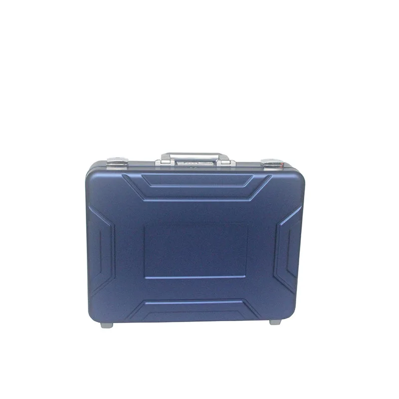 Blue Aluminum Laptop Computer Cases Classified Aluminum Tool Hard Case Box