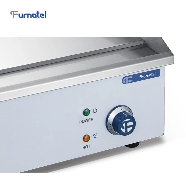 Stock Sale Electric Griddle Commercial Restaurant Using Electric Flat Griddle