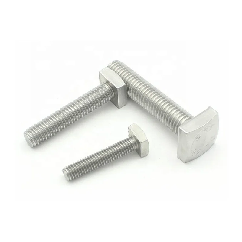 A2-70 A2-80 A4-70 A4-80 18-8 SS304 SS316 из нержавеющей стали на плоской подошве с квадратным носком; Болт солнечного коллектора GB /T 8