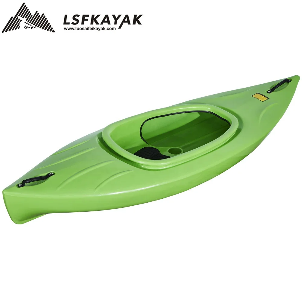 Kayak Single Sit in with Uv-protected One Person Plastic Boat Wholesale From Luosaifei