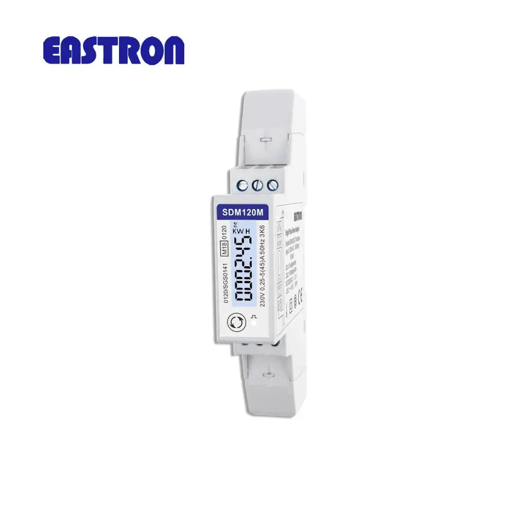 SDM120-series Monophase Digital Display 50/60Hz RS485 Modbus Smart Electric Energy Meter