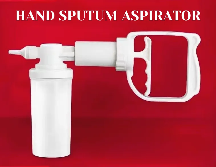 Medical Emergency Portable Handheld Hand Operated Manual Ambu Rescue Phlegm Mucus Sputum Suction Pump Unit Aspirator Extractor