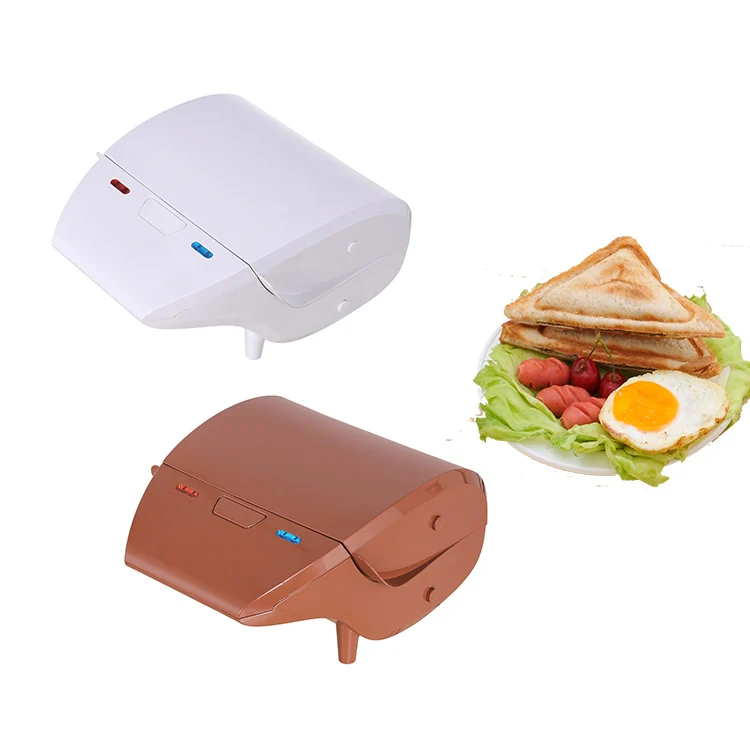Hot Sale Health Breakfast Fast Heating Mini Maker Waffle Easy Cleaning Egg brown Belgian Waffle Maker 600W For Home Use