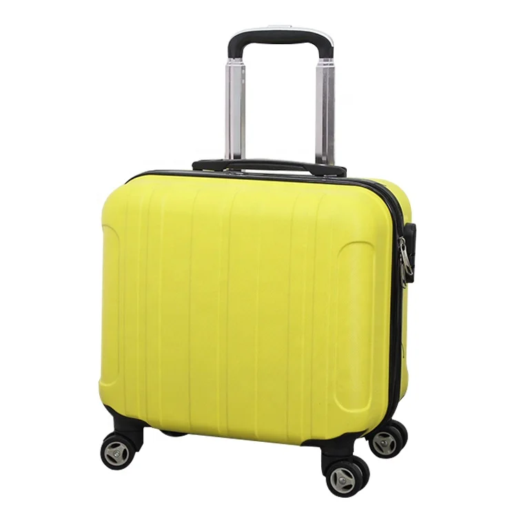 Small Carry on Bagagem Conjunto abs 18inch Rollender Koffer Luggage Suitcase Pilot Trolley Bag