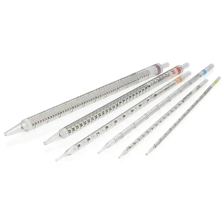 Disposable Serological Sterile Pipettes 10ml Serological Pipet Serological Pipettes Individually Wrapped