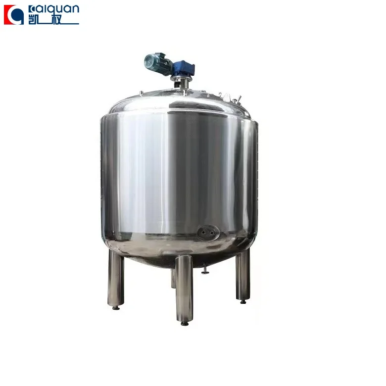 Stainless steel ice cream aging mixing sterilization blending tank machine