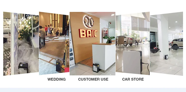 500ML Hotel Room Air Dispenser Portable Aroma Machine Electric Scent Diffuser Machine Smart Cold Air Technology Feel Comfortable