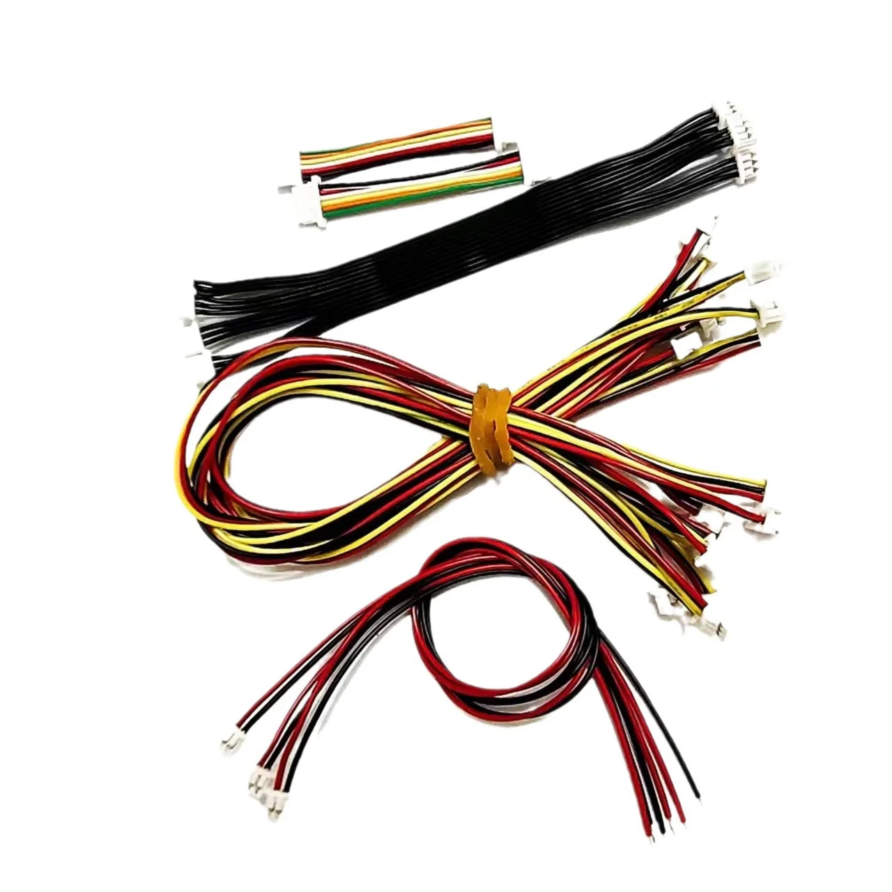 oem odm custom JST TE Molex wire harness2 3 4 5 6 7 8 10 12 pin zh 1.5mm pitch wire cable assembly IDC Flat Cable Harness