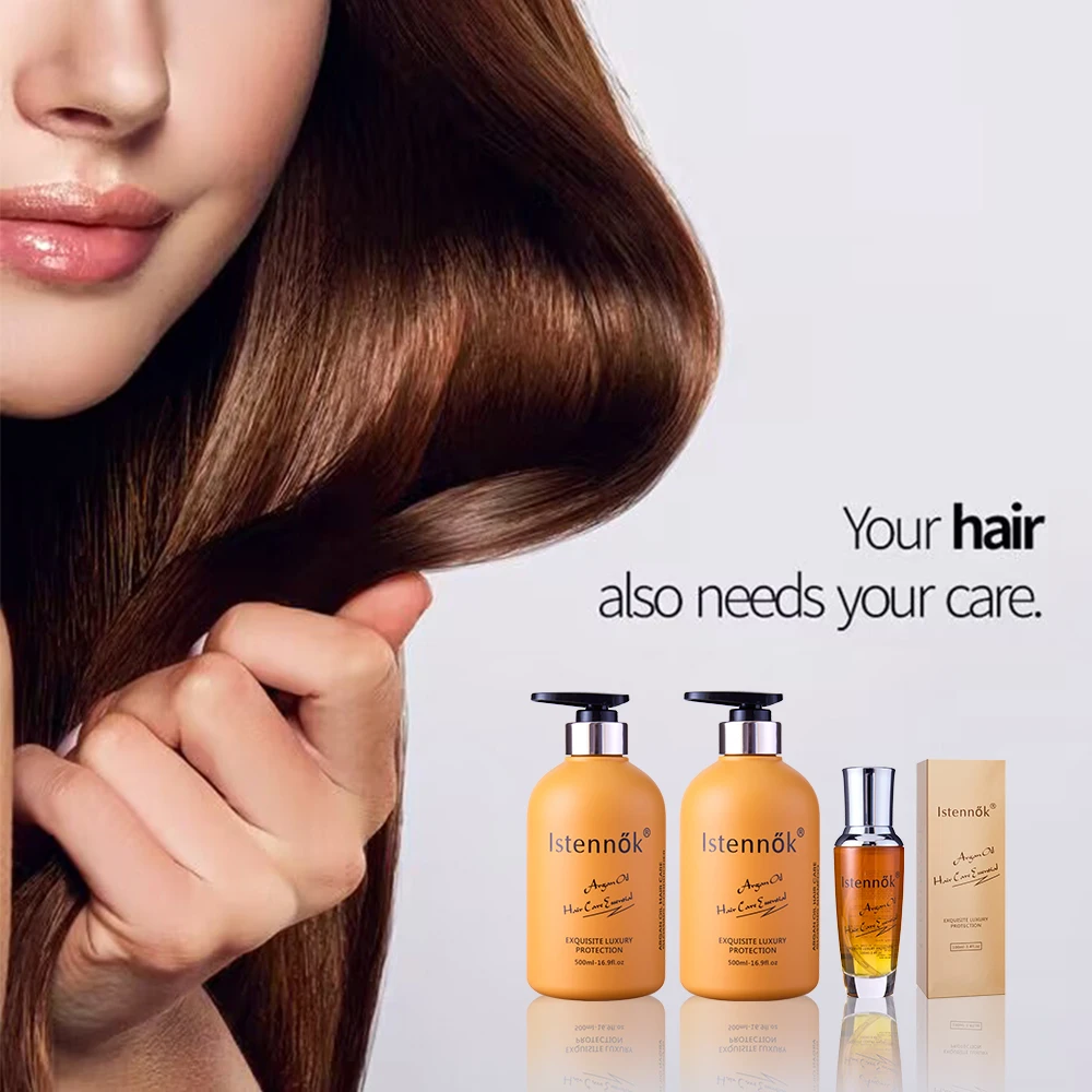 Wholesale Private Label Natural Organic Argan Oil Shampoo Hair Care For All Hair Types