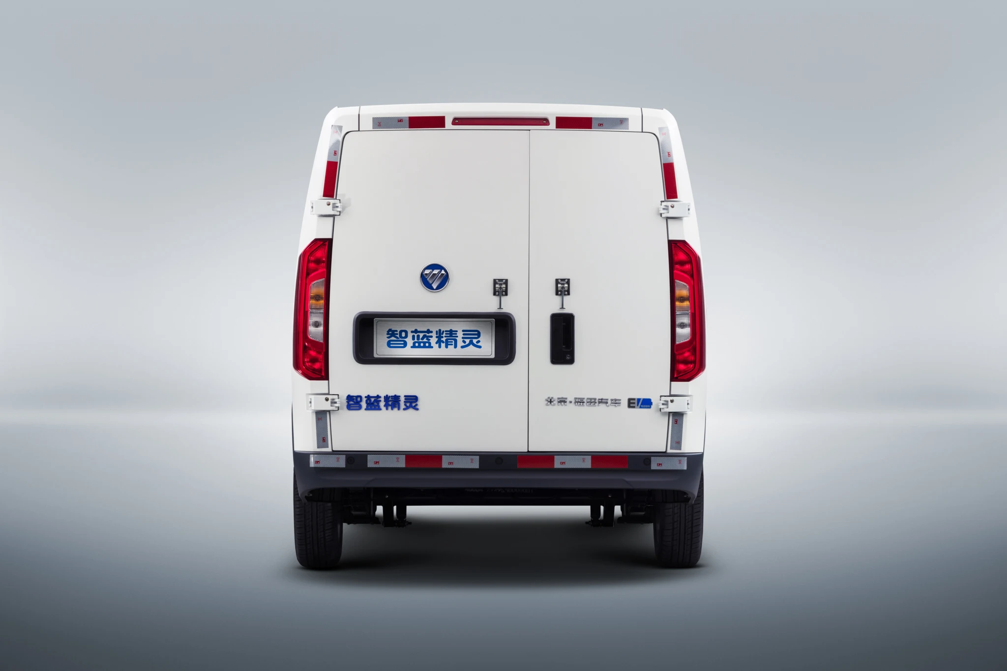 Sino Foton truck supplier 2810 kg 3350mm new energy vehicles used electric vans for sale
