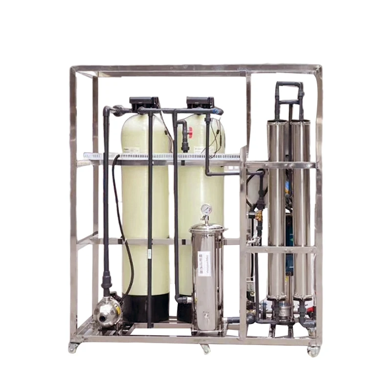 Large Scale Water Purification System Pure Drinking Water Making Machine Filtration Process Unit
