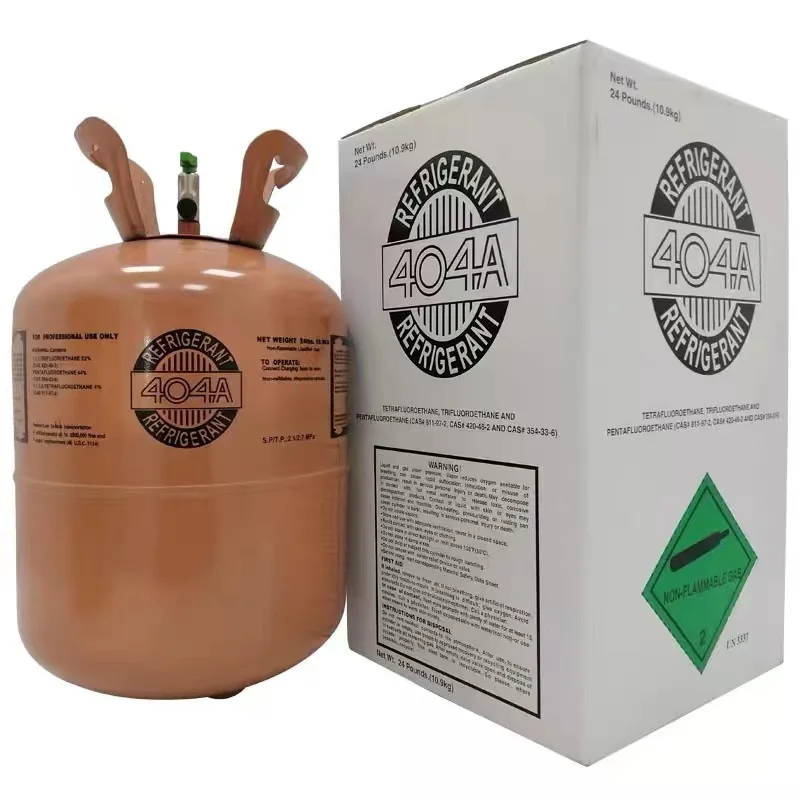 10.9kg/24lbs Disposable Cylinder Package Mixed Gas Refrigerant r404a