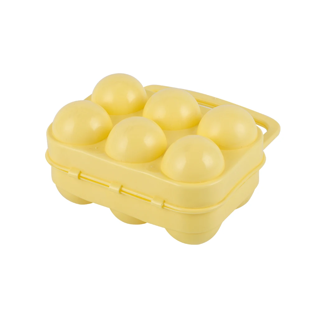 Factory Price Customized 6 Or 12 Egg Tray Holders Yellow Egg Protection