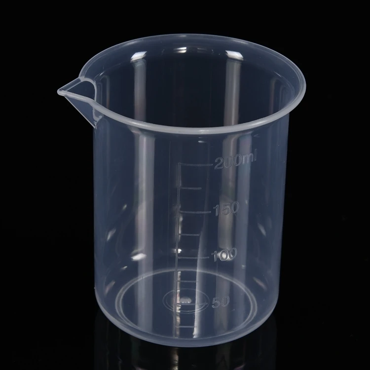 Lab Use Different Capacity Laboratory plastic Beaker cup with Graduation