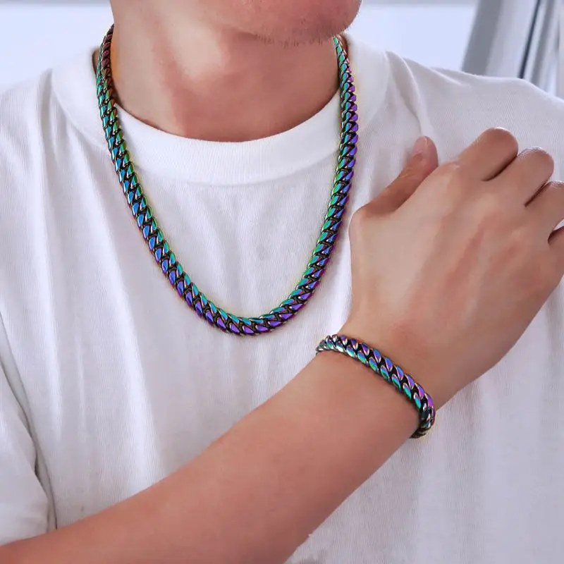 18k gold plated micro cz barbed wire cuban link ch hiphop jewelry chain dainty necklace sterling 925 sterling silver