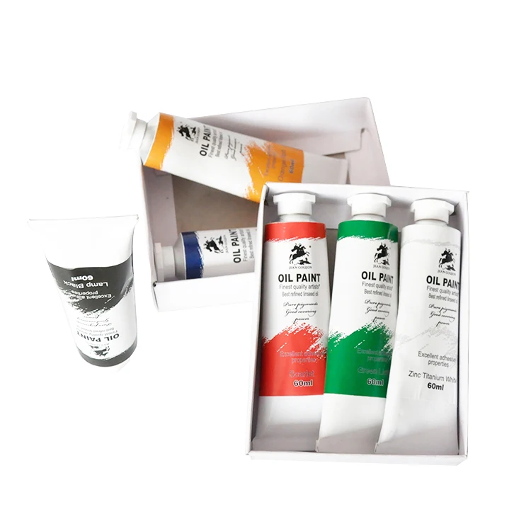 60ml Vibrant Oil Paint Great Oil Paint Kit for starters or professionals