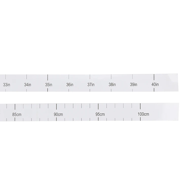 Wintape Custom 60inch Yoga Ball Disposable Paper Measuring Tape Ruler Single Use Yoga Ball Size Foldable Tape Measure in Paper