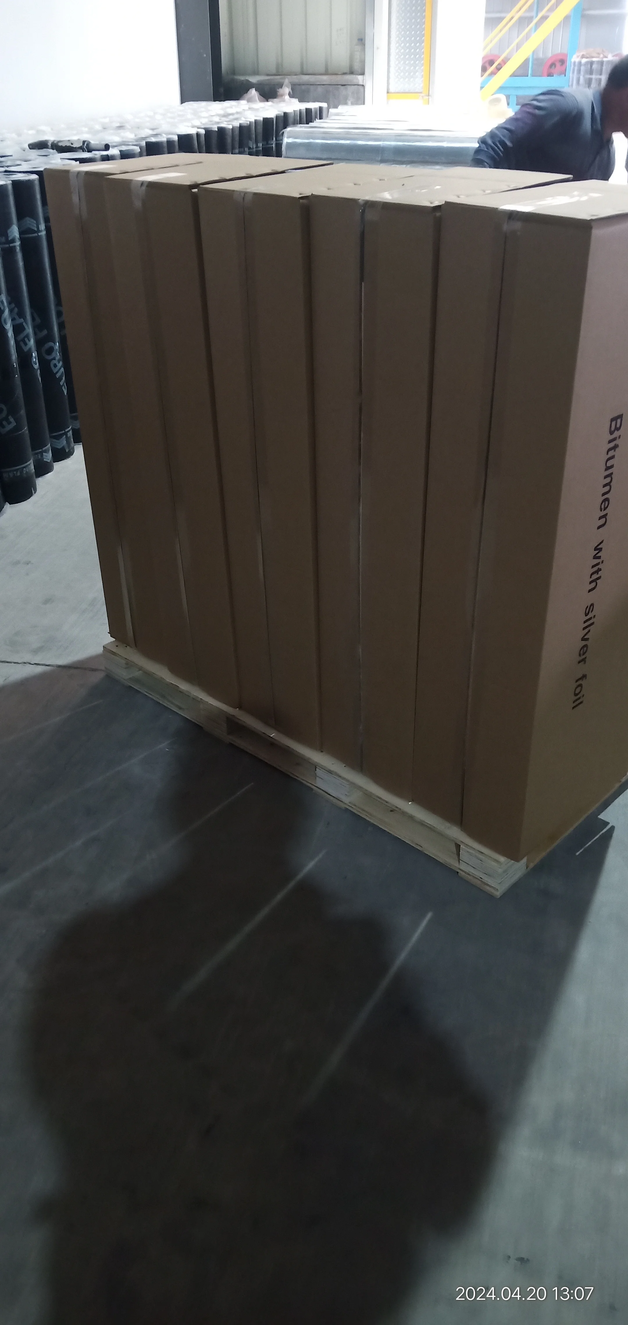 1.0mm/1.2mm/1.5mm Thick Self Adhesive Sealant Mastic Aluminum Foil Butyl Roofing Rubber Waterproof Tape