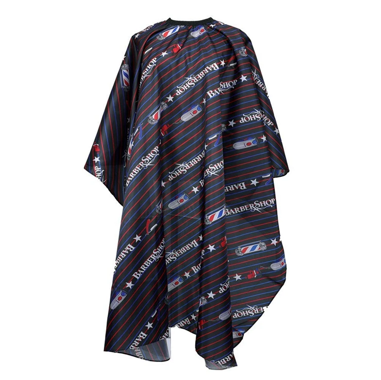 Vinnie Cheap Price hairdressing cape hair cutting gown cape for salon barber supplies 100% eco friendly fabric barber cape