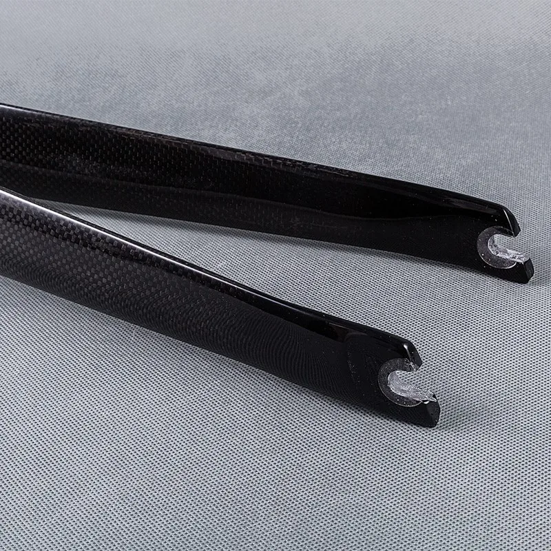 OEM no logo road bicycle disc brake rigid fork 700c bike roadbike suspension front fork for sale 3K Gloss/matte