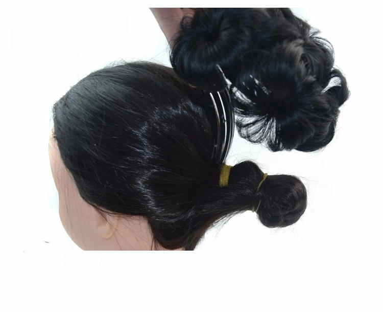 2024 New Toupet  for Women Curly nine flower shape Synthetic Chignon Hair Pieces Bun