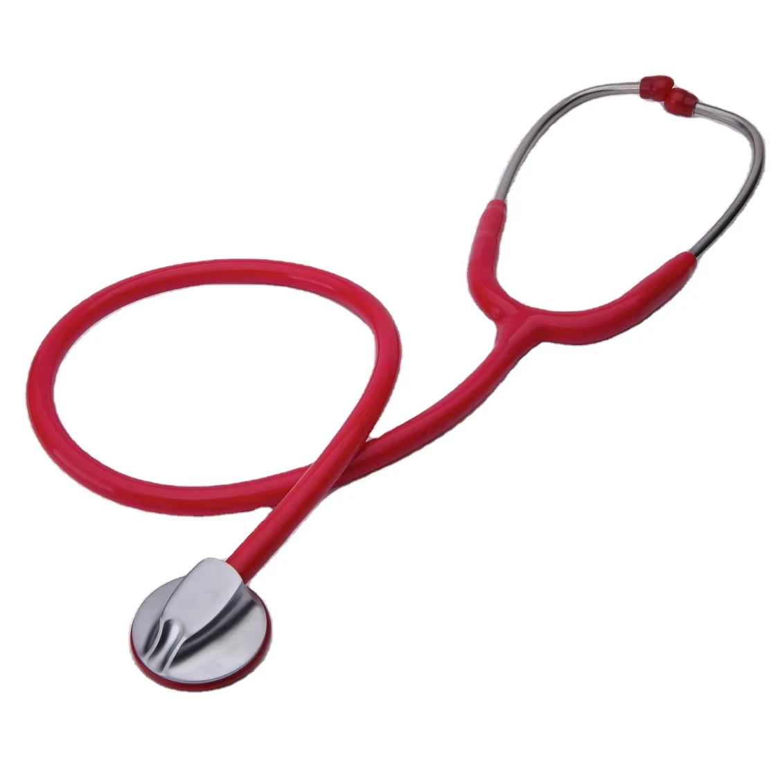 Medical professional zinc alloy single-sided stethoscope, medical stethoscope toy stethoscope