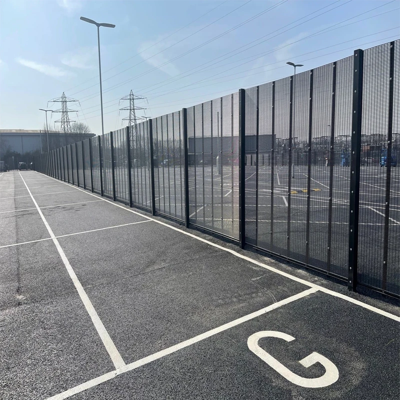 High Security Fence with Barbed Wire, 358 Anti Cut Fence