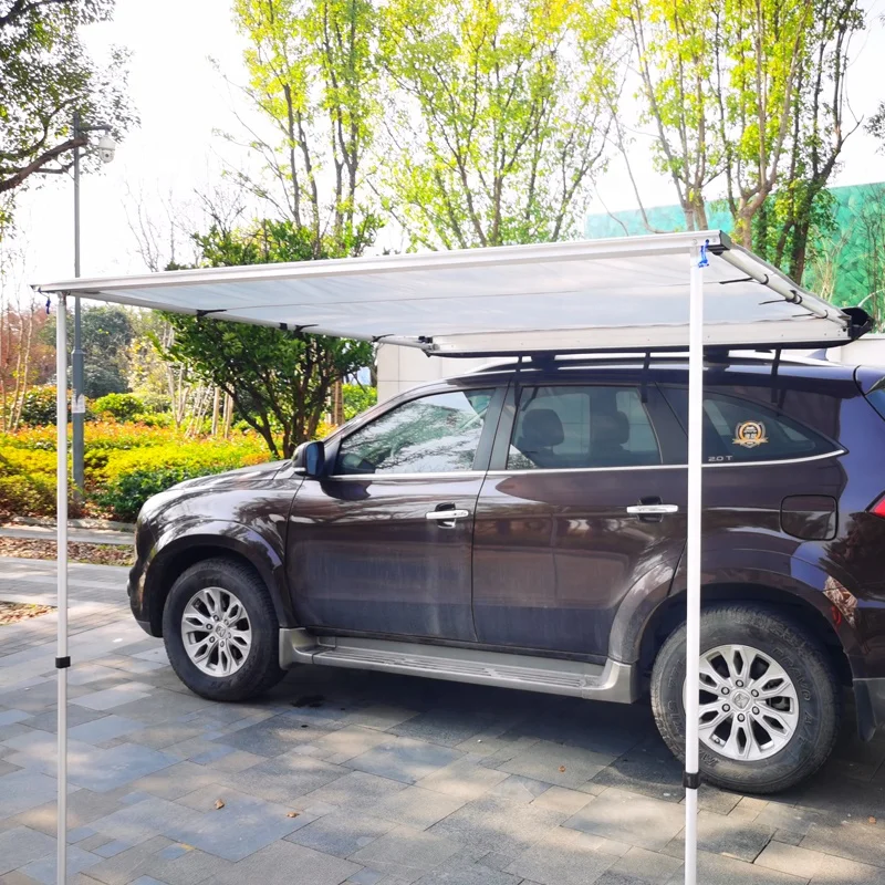 Hot Sale 4x4 Side Awning Camp Retractable Terrace Awning SUV Side Camping Rv Awning