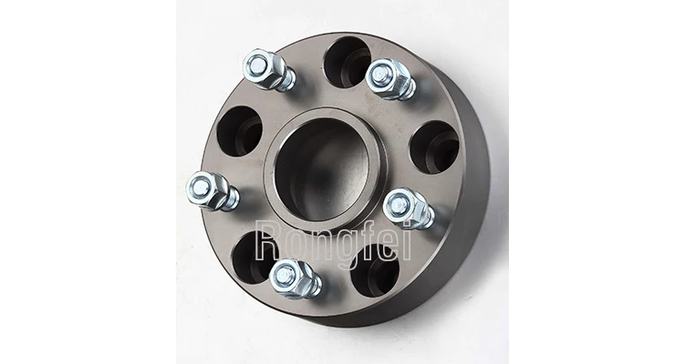 hard anodized silver Aluminum 8 lug bolts car wheel spacer