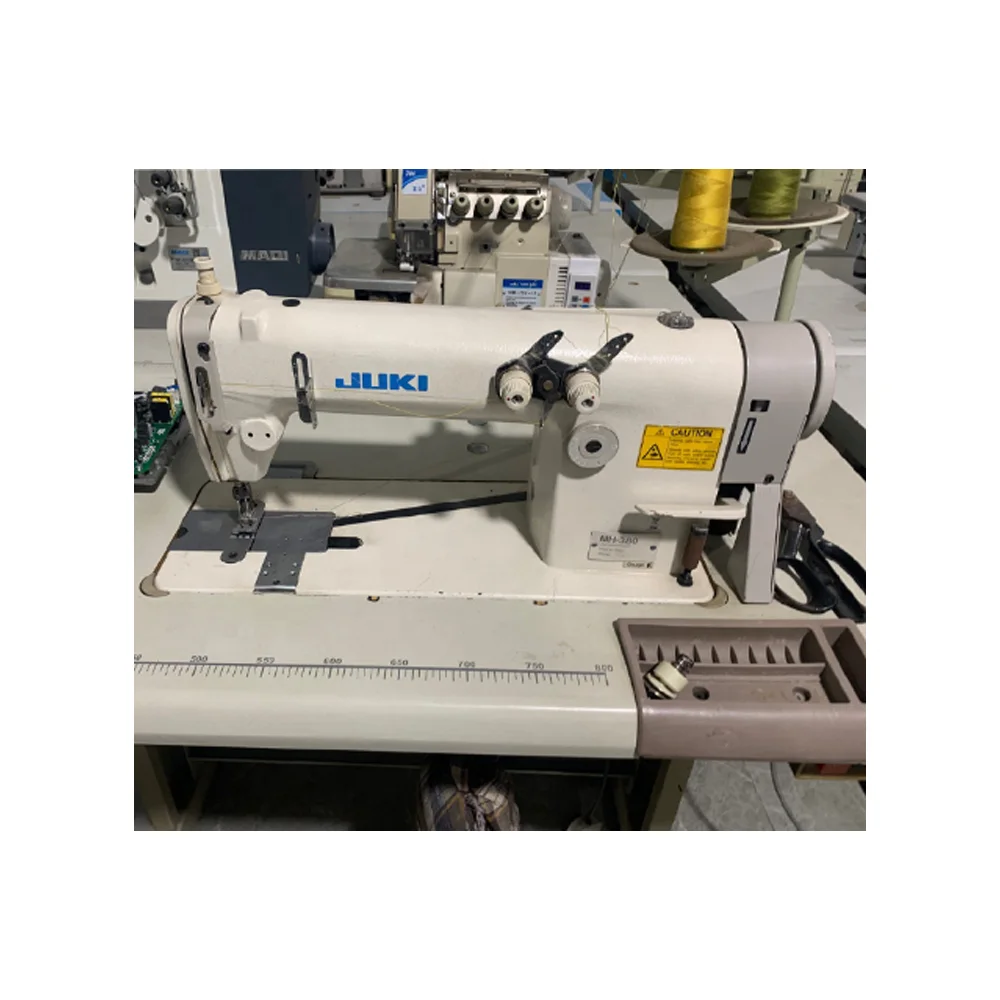jukis 380 high speed sewing machine double needle chainstitch sewing machine