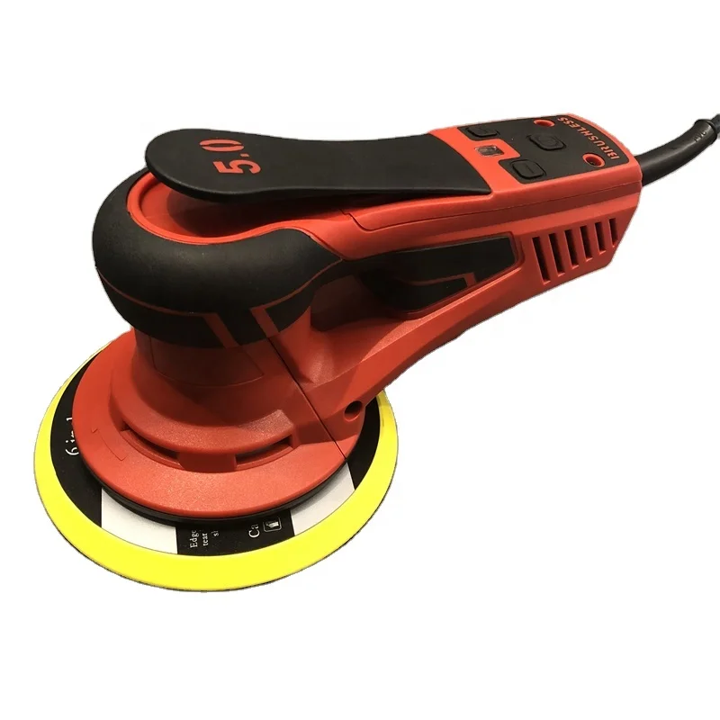 Random Orbital Sander Digital Adjustable Variable Speed brushless motor eccentricity 2.5mm or 5mm