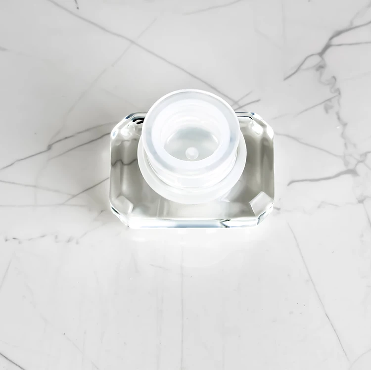 perfume cap transparent glass cap for perfume bottle