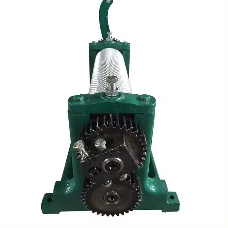 Honey Comb Machine Beeswax Flat Sheet Machine Beeswax foundation embosser 5.4 or 4.9mm Mamual beeswax foundation machine