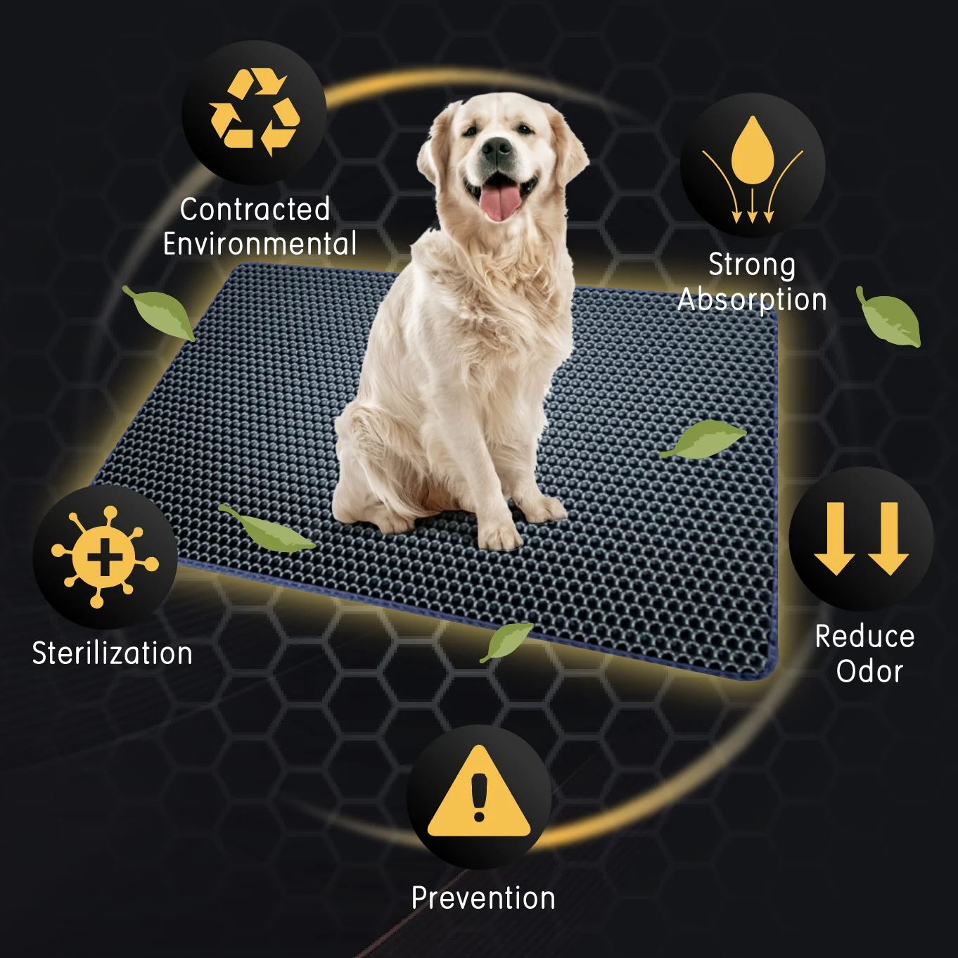 
Hot Sell Puppy Dog Training Pet Toilet Tray Pee Pads 