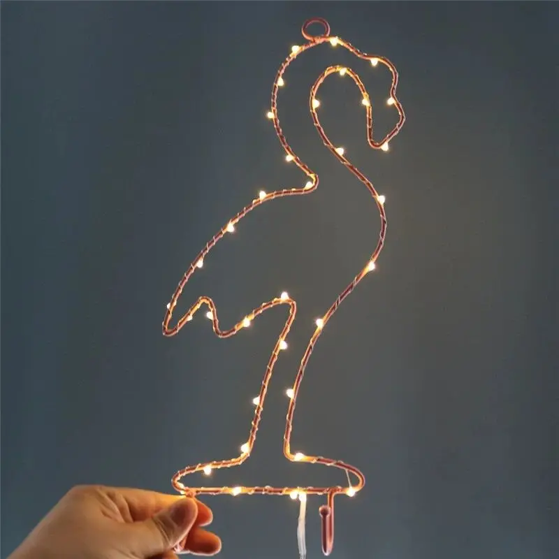 
iron star moon xmas tree rice led light decoration for holiday festival 