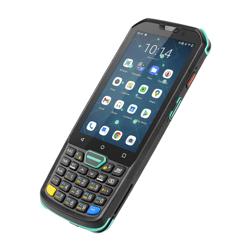 HYC06 NEW 2024 4 Inch Handheld Android Pda With Keyboard