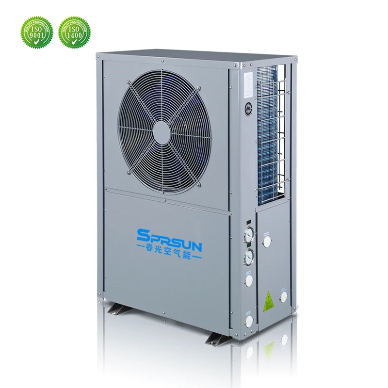 Best quality 10kw Low temp EVI Air Source Water Heating Pump Monoblock For house heating system