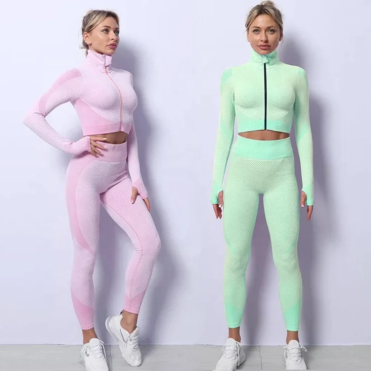 Женская Спортивная одежда для спортзала и фитнеса для девушек 3 предмета одежда для активного отдыха наборы для йоги и тренировок