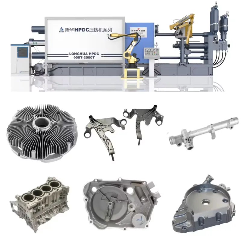 Longhua Customized Aluminum Die Casting Mould for Automotive/Motorcycle Parts