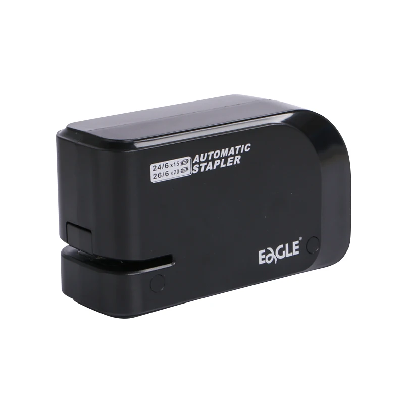Электрический степлер для 20 листов модель EG-1610 офисные принадлежности адаптер переменного тока с двойным питанием или аккумулятор 4 АА