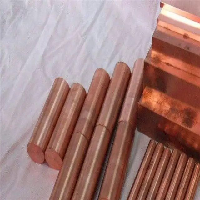 High Hardness Beryllium Copper Rod C17200 Beryllium Bronze Rod Mold Copper Alloy Non-Ferrous Metal