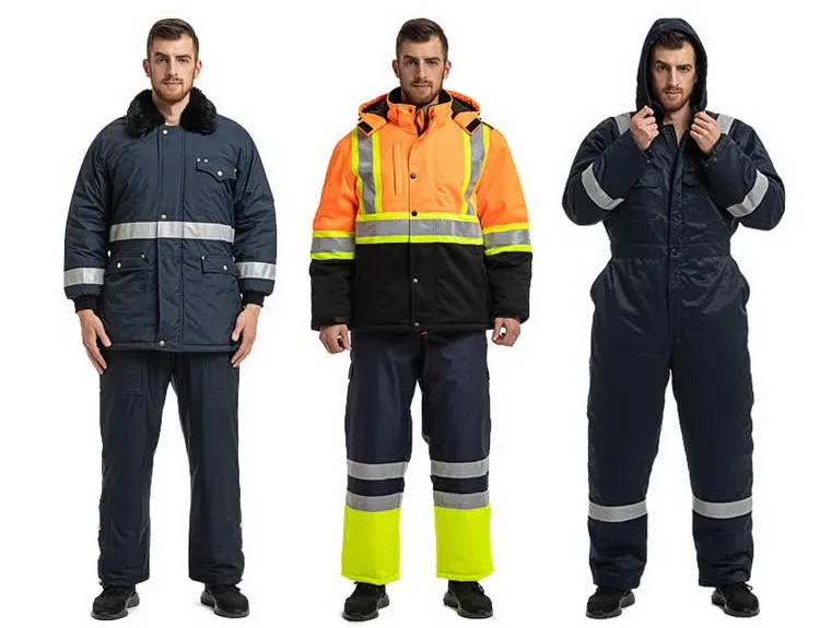 Custom Made Outdoor Reflective Safety Construction Work Clothes For Men