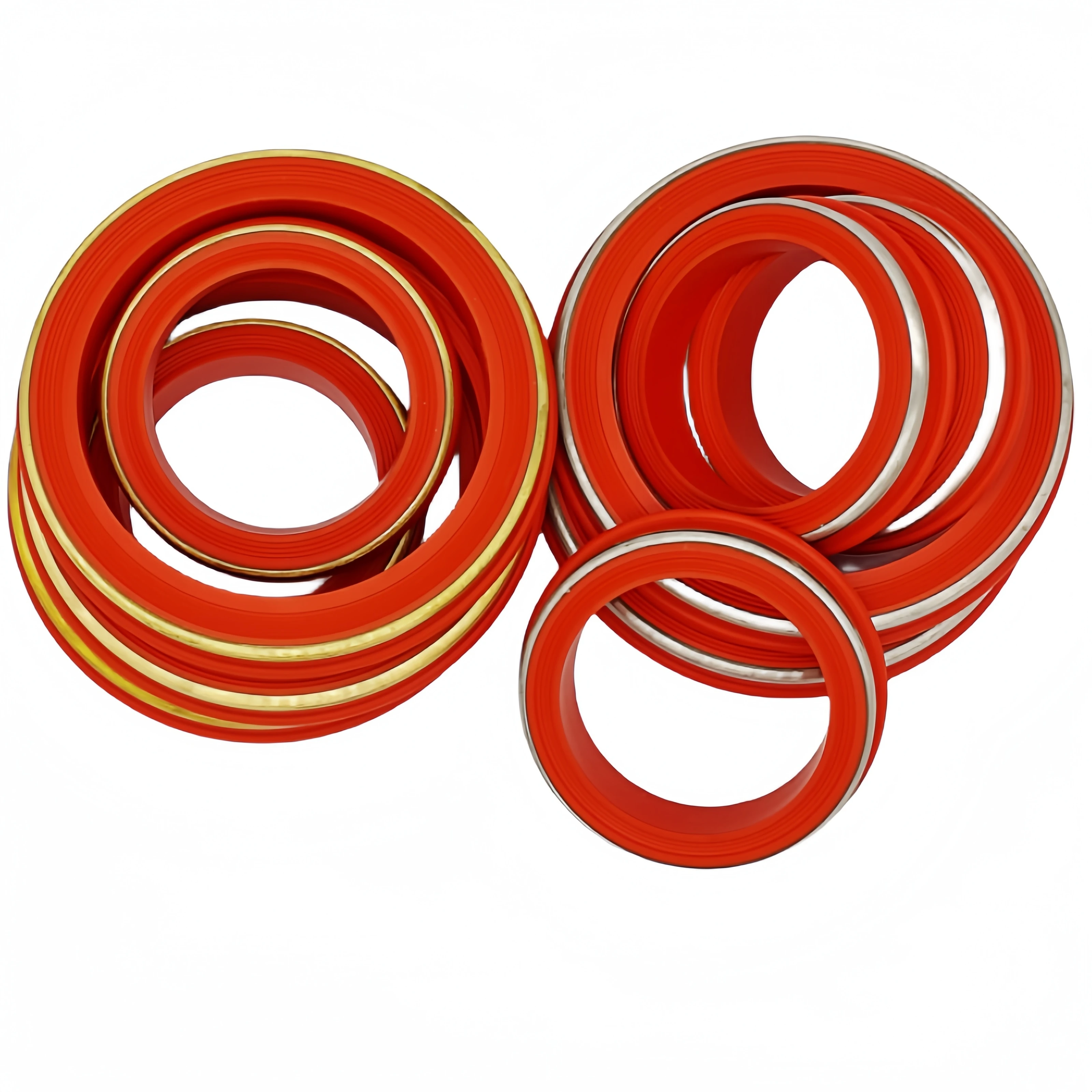 1' 2' 3' 4' Buna NBR HNBR FKM PTFE Weco with brass and stainless Red Rubber Hammer Union Seals