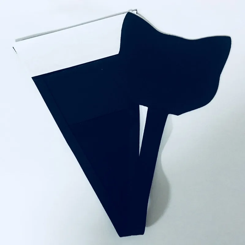 Invisible Women lace C-shape pants Sexy bio-adhesive seamless dress one-piece thongs and g string  for model catwalk show