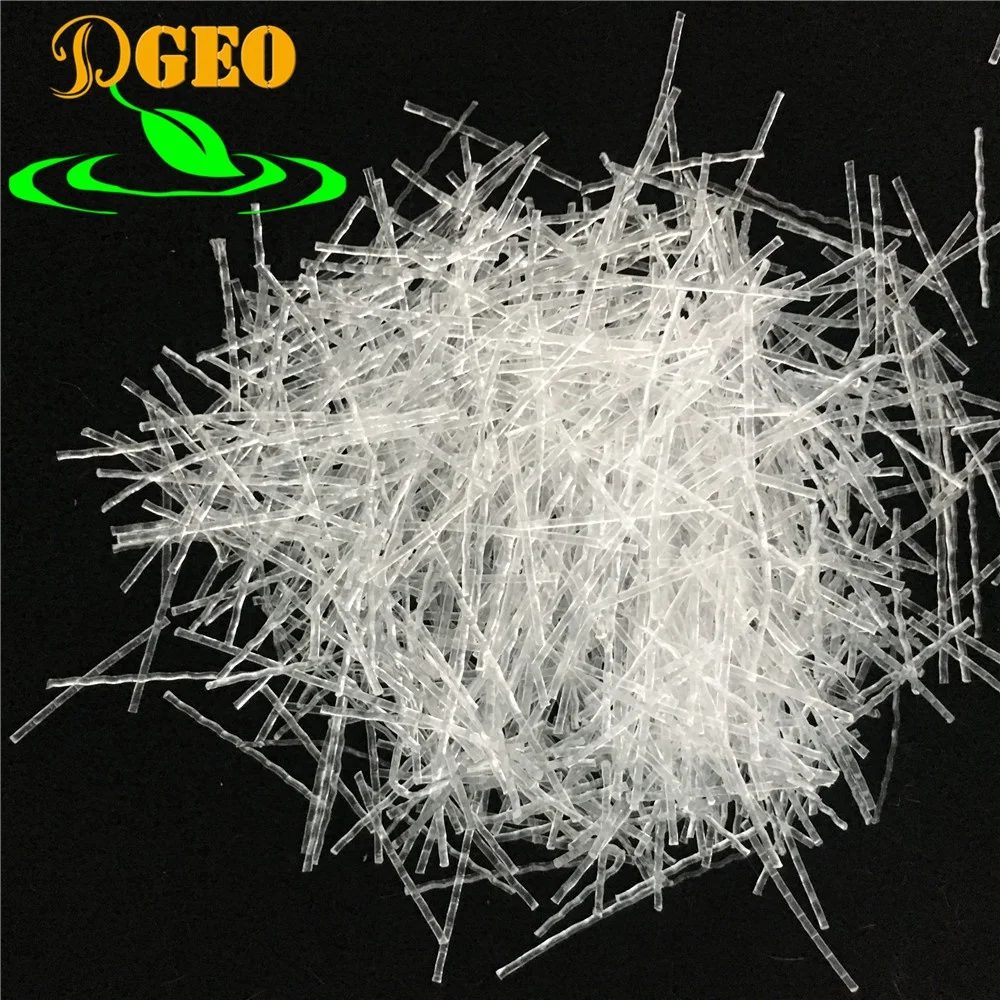 PP straight fiber concrete shotcrete project reinforcement additive