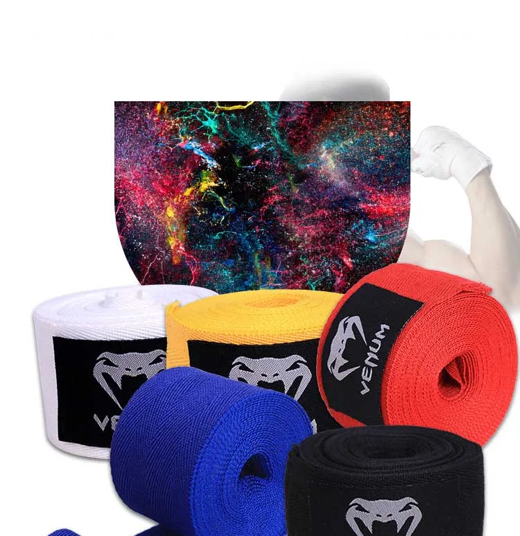1.5/3/5 meters Custom Design Printed Boxing Wrap 1pair Sports Strap Boxing Bandage Sanda  Taekwondo Hand Wrap Hand Guard Belt